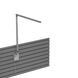Z-Bar Solo PRO Gen 4 Slatwall Mount Desk Lamp Wall Light in Silver